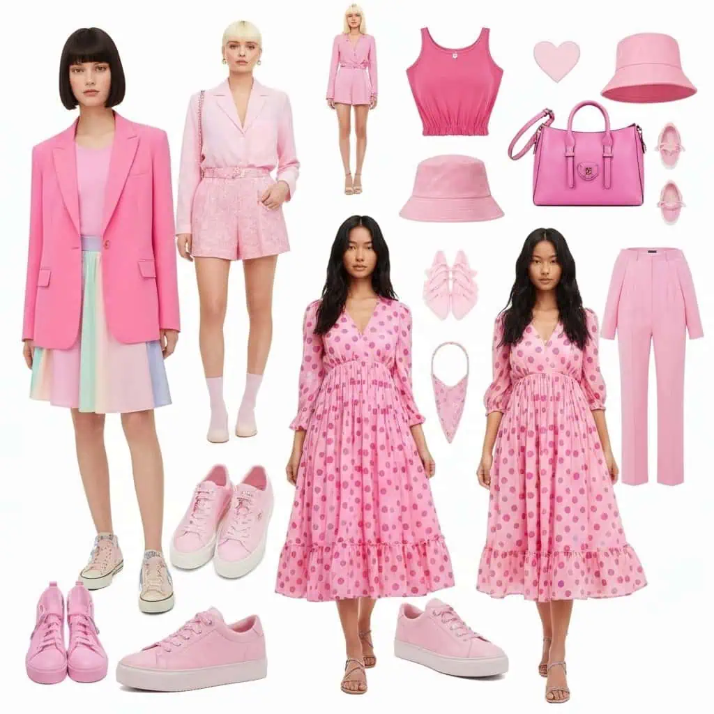 Barbiecore – róż w stylizacjach: Jak nosić ten trend na co dzień?
